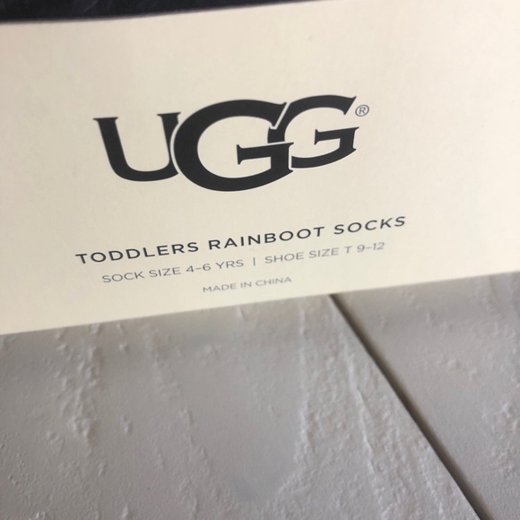 UGG Girls Rahee rainboot socks - Picture 5 of 5